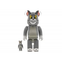 Bearbrick Tom and Jerry: Tom Flocky 100% & 400% Set