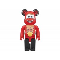 Bearbrick x Disney Pixar Lightning McQueen 1000% Red