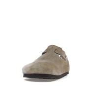 Birkenstock Boston Soft Footbed Suede Taupe