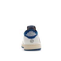 Jordan 1 Retro Low OG SP Fragment x Travis Scott Sail Military Blue