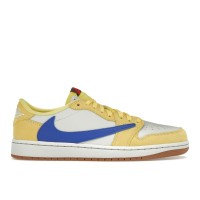 Женские Jordan 1 Retro Low OG SP Travis Scott Canary (W)